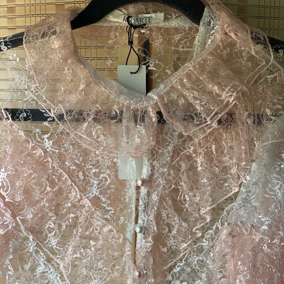 NWT Rodarte Lace Blouse - Picture 3 of 6